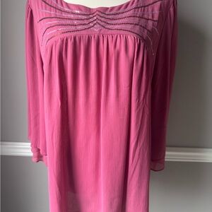 Elegant Pink Women's Top